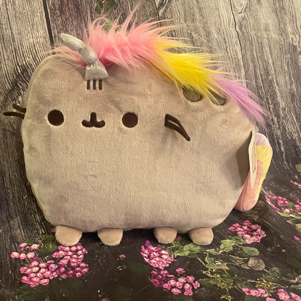 Gund x Pusheen Unicorn Plush Backpack